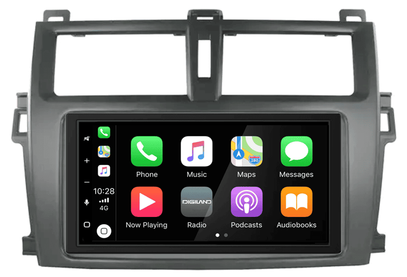 Toyota Verso-S (2011–2015) – CarPlay-autoradio