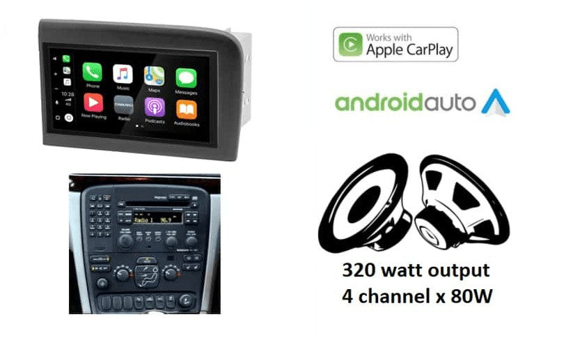 Volvo S80 (1999–2005) – CarPlay-autoradio