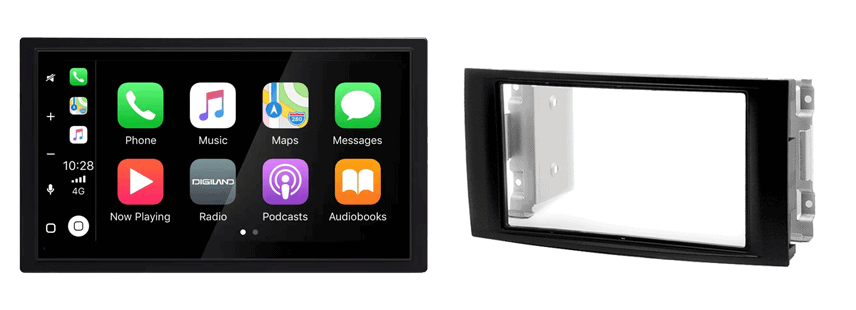 Volkswagen Touareg Multivan (2002–2010) – CarPlay-autoradio · RD-675DBT