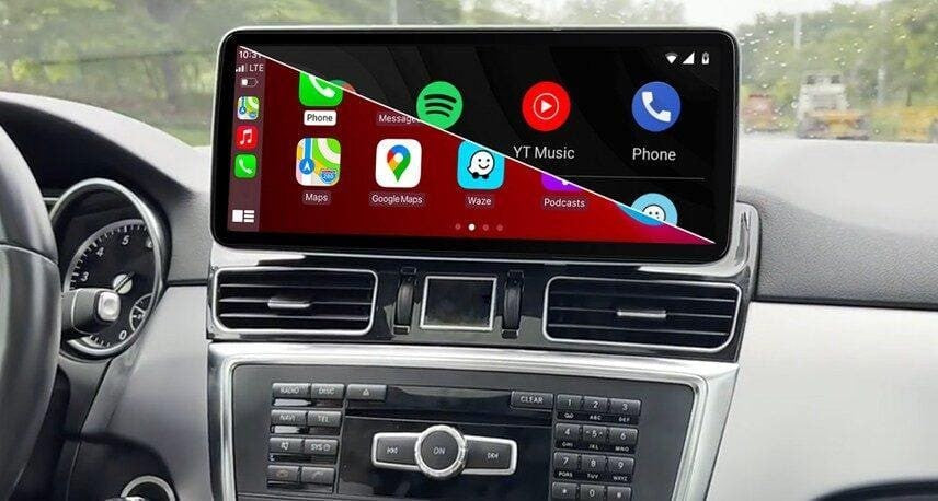 Mercedes-Benz ML (W166) (2012–2015) – CarPlay-schermupgrade 12,3 inch