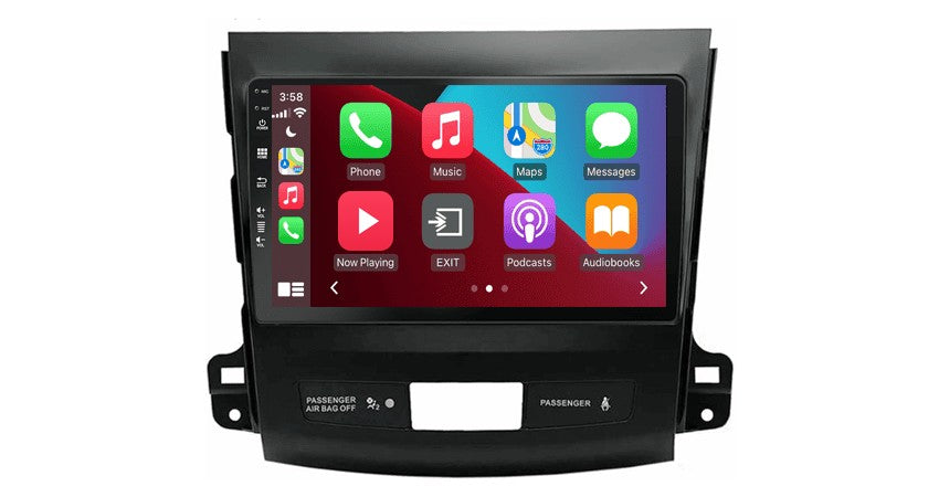 Mitsubishi Outlander XL (2006–2012) – CarPlay-scherm 9 inch · DAB+ · RD-D040Q