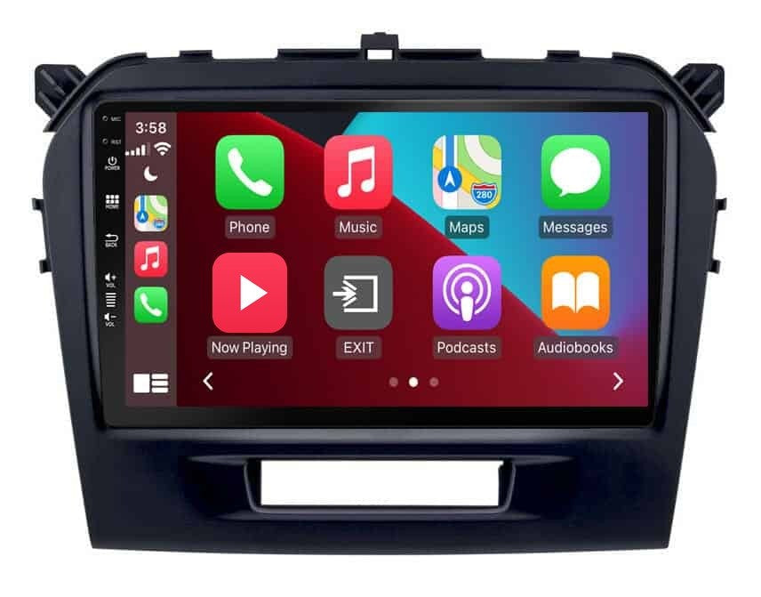 Suzuki Vitara (vanaf 2015) – CarPlay-scherm 9 inch · DAB+ · RD-D040Q