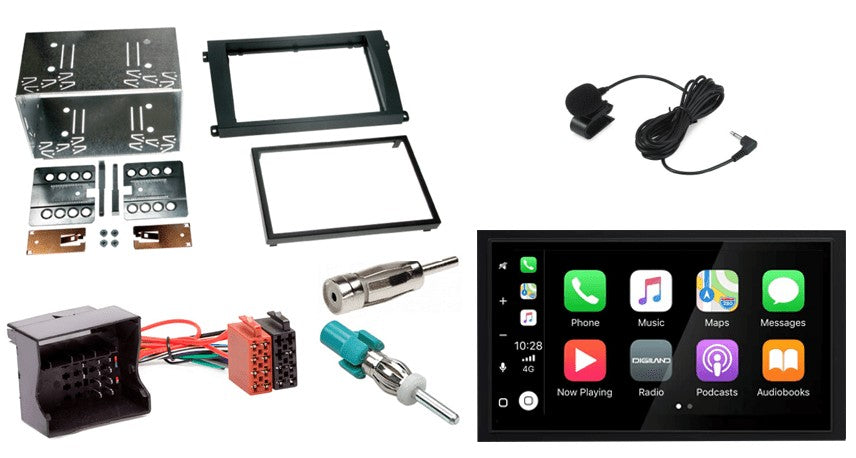 Porsche Cayenne (2002–2010) – CarPlay-autoradio · RD-675DBT