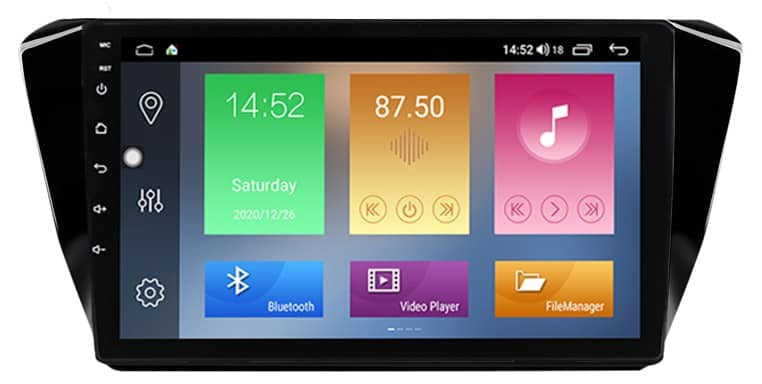 Škoda Superb (2016–2019) – CarPlay-scherm 9 inch