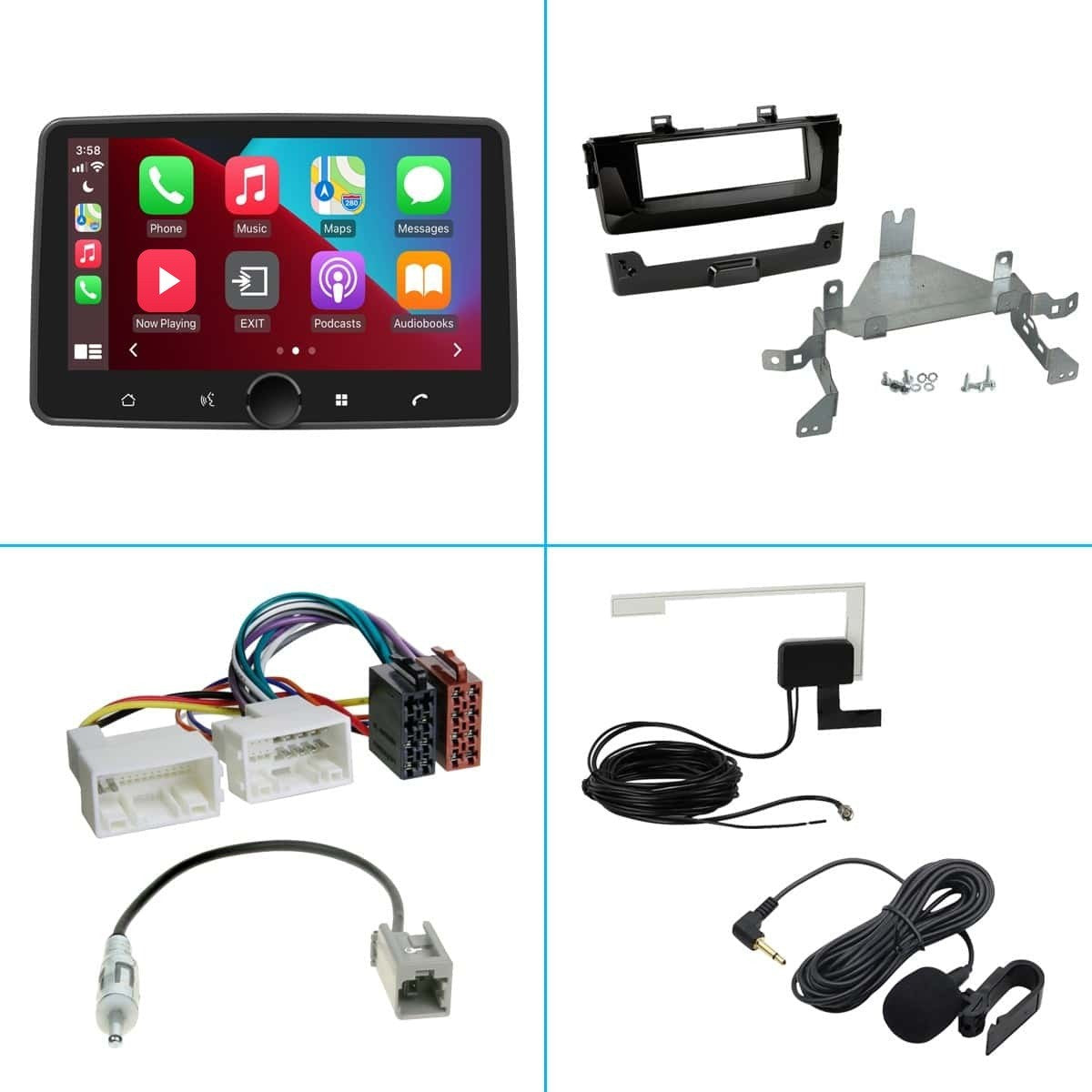 Kia Picanto (2017–2021) – CarPlay-autoradio · RD-RDAB