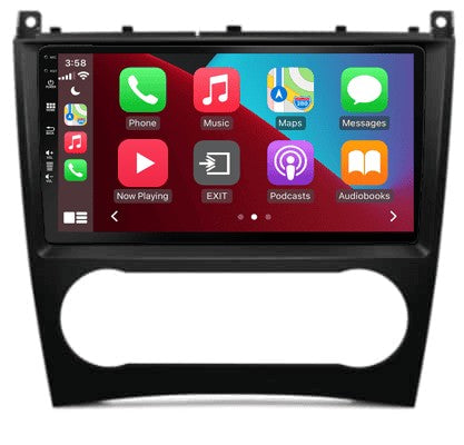 Mercedes-Benz C-Klasse (W203), CLK (W209) & G-Klasse (W463) – CarPlay-scherm 9 inch · DAB+ · RD-D040Q
