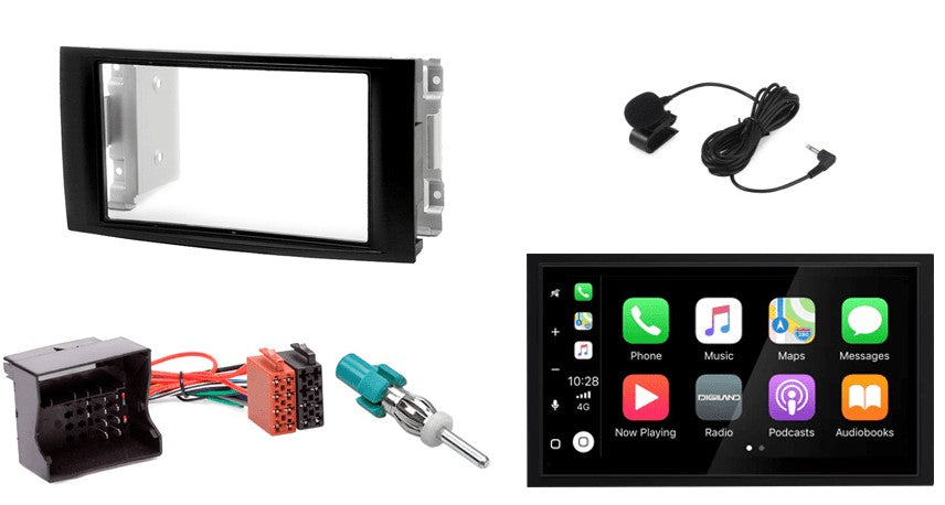 Volkswagen Touareg Multivan (2002–2010) – CarPlay-autoradio · RD-675DBT