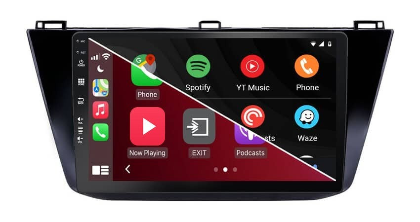 Volkswagen Tiguan (vanaf 2016) – CarPlay-scherm 10 inch · DAB+ · 8-core · RD-D040Q