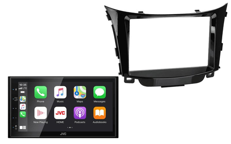 Hyundai i30 (2012–2016) – JVCKenwood CarPlay-autoradio