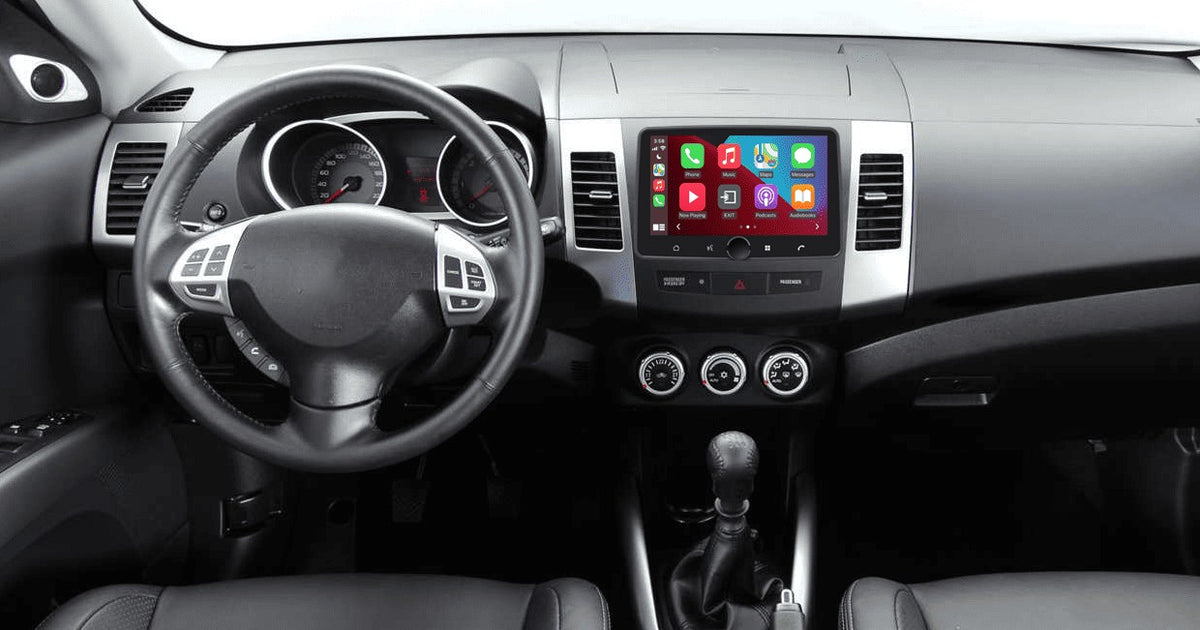 Citroën C-Crosser, Peugeot 4007 & Mitsubishi Outlander (2007–2012) – CarPlay-autoradio · DAB+