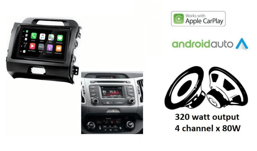 Kia Sportage (2010–2016) – CarPlay-autoradio