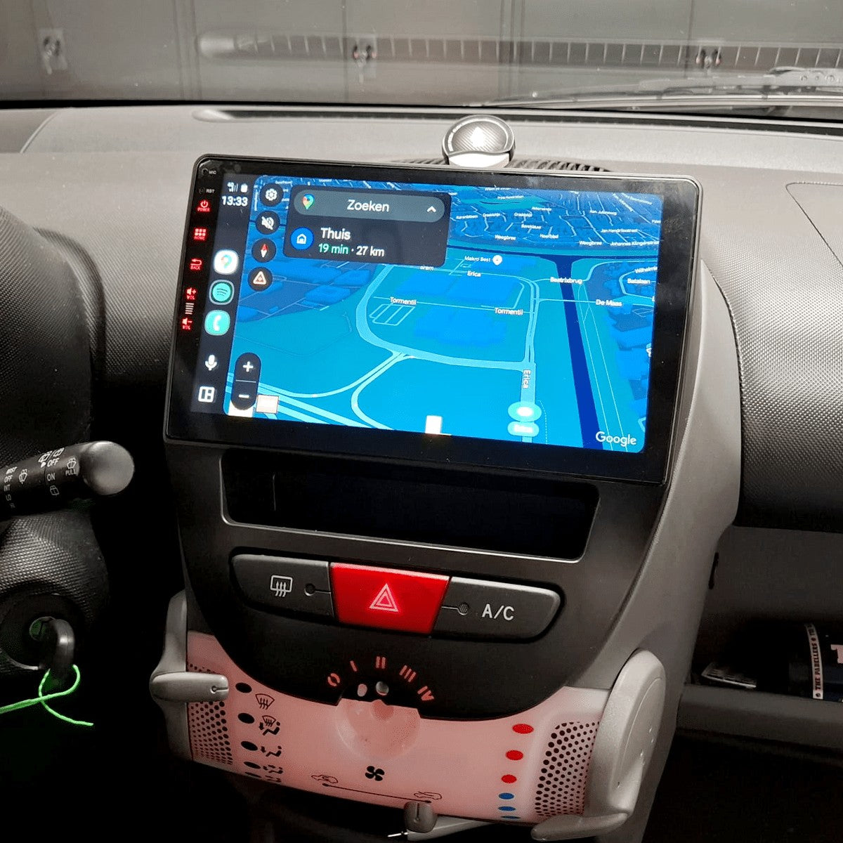 Toyota Aygo / Peugeot107 / Citroën C1 (2005–2014) – CarPlay-scherm 10 inch · DAB+ · RD-D040Q