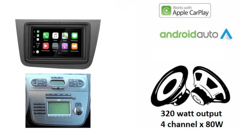 Seat Altea & Toledo – CarPlay-autoradio · DAB+ · RD-675DBT