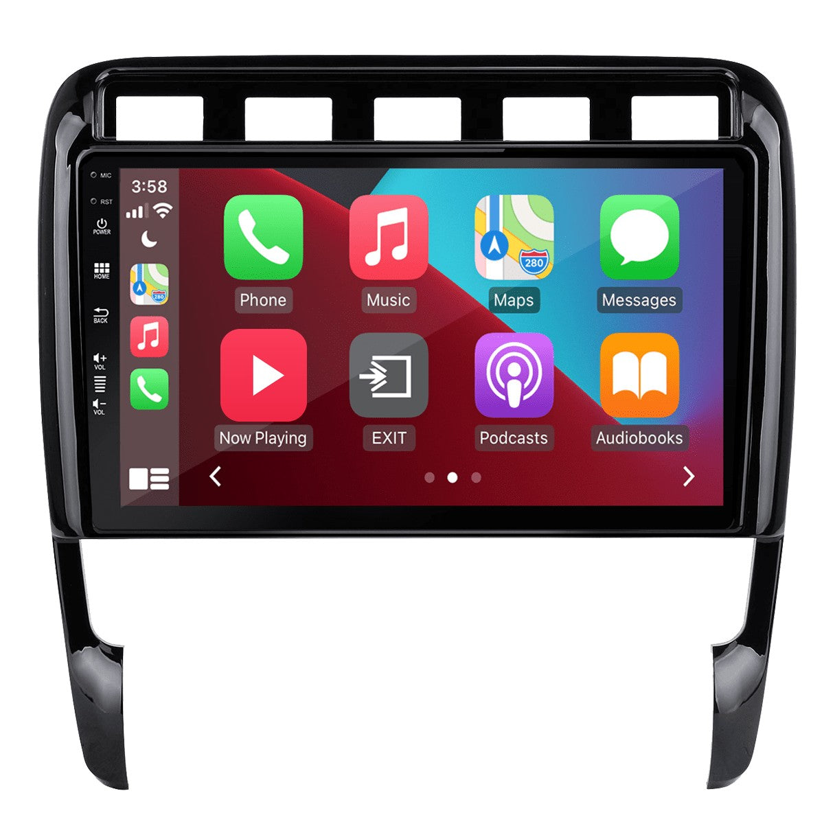 Porsche Cayenne (2002–2010) – CarPlay-scherm 9 inch · DAB+ · RD-D040Q