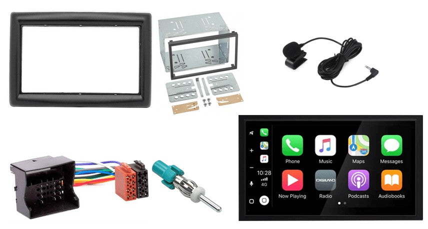 Renault Megane (2002–2009) – CarPlay-autoradio