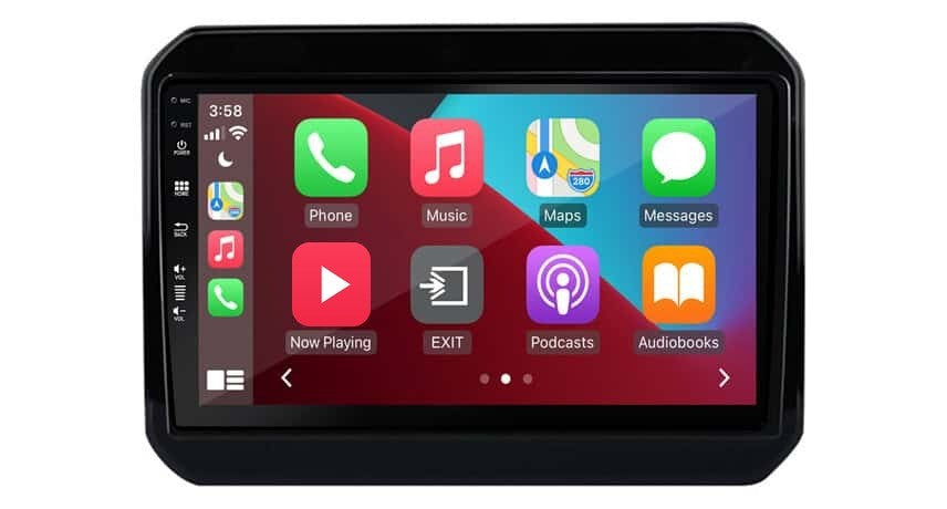 Suzuki Ignis (2016–2020) – CarPlay-scherm 9 inch · DAB+ · RD-D040Q