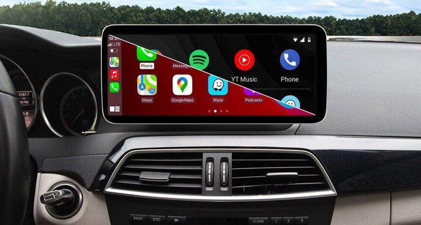 Mercedes-Benz E-Klasse (C207) (2013–2016) – CarPlay-schermupgrade 12,3 inch
