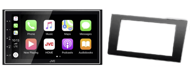 Audi A4 (B6), A4 (2004–2009) – JVC CarPlay-autoradio