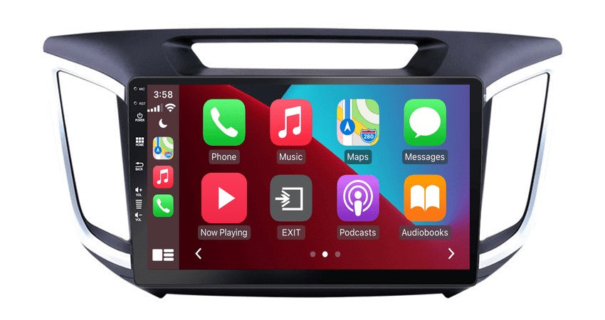 Hyundai IX-25 (2015–2019) – CarPlay-scherm 9 inch · DAB+ · RD-D040Q