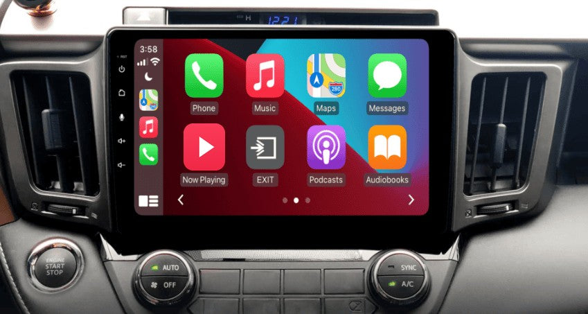 Toyota Rav4 (2013–2018) – CarPlay-scherm 10 inch · DAB+ · IPS · RD-D040Q