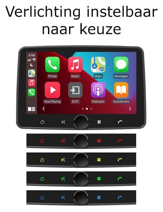 Iveco Daily (2006–2014) – CarPlay-autoradio · RD-RDAB