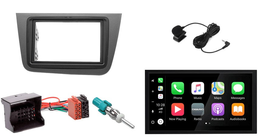 Seat Altea & Toledo – CarPlay-autoradio · DAB+ · RD-675DBT