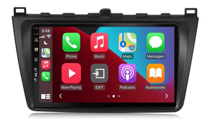 Mazda 6 (2008–2013) – CarPlay-scherm 9 inch · DAB+ · RD-D040Q