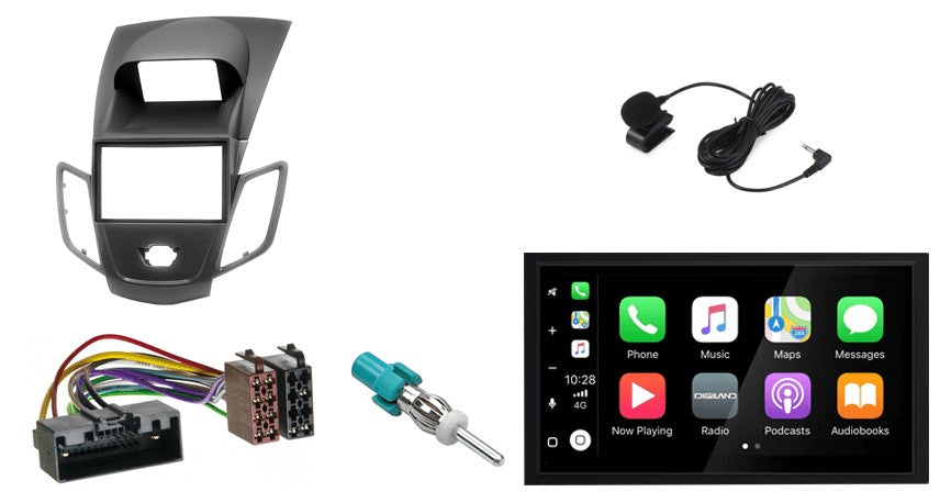 Ford Fiesta (2008–2017) – CarPlay-autoradio · RD-675DBT