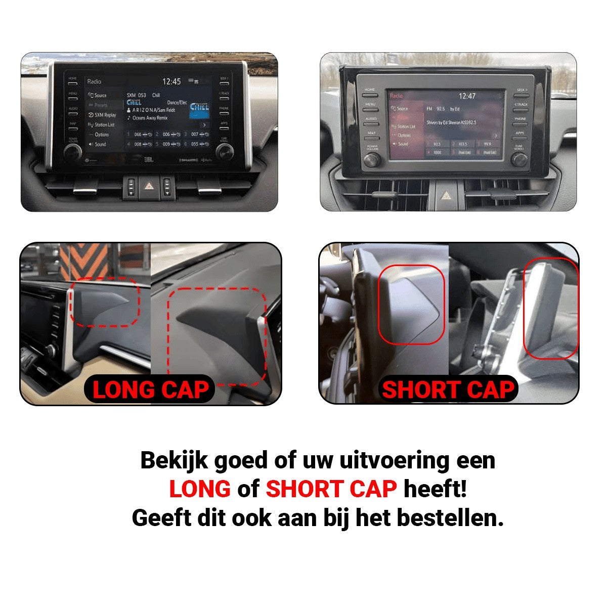 Toyota RAV4 (2019–2023) – CarPlay-scherm 10 inch · RD-D040Q