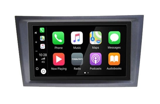 Opel Astra, Corsa, Vivaro, Zafira e.a. – CarPlay-autoradio · grijs · DAB+ · RD-675DBT
