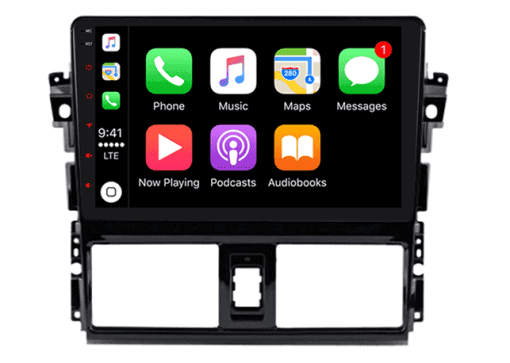 Toyota Yaris (2014–2016) – CarPlay-scherm 10 inch · DAB+ · QLED · ARG-1000DAB