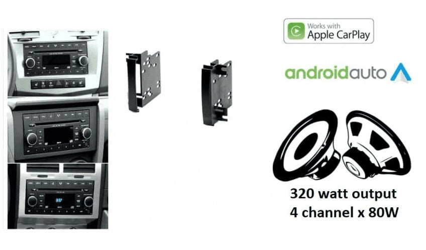 Dodge Avenger, Caliber, Challenger & Ram – CarPlay-autoradio · DAB+ · RD-675DBT