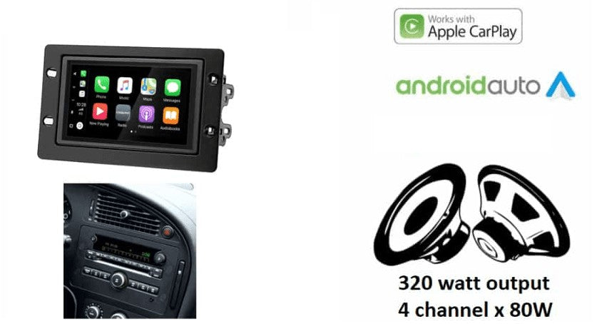 Saab 9-5 (2005–2011) – CarPlay-autoradio · RD-675DBT