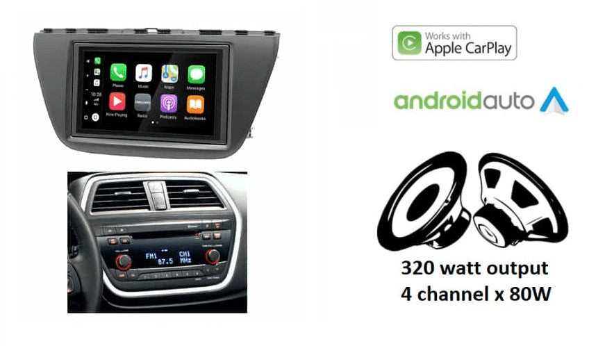 Suzuki SX4, S Cross (vanaf 2013) – CarPlay-autoradio · RD-675DBT