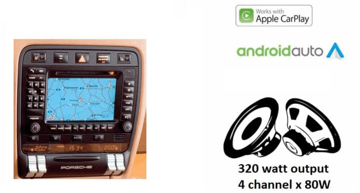 Porsche Cayenne (2002–2010) – CarPlay-autoradio · RD-675DBT