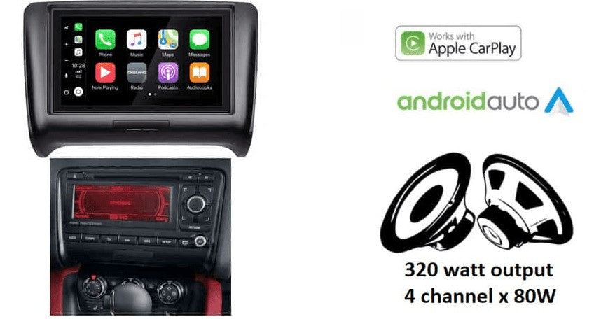 Audi TT (2006–2014) – CarPlay-autoradio · RD-675DBT