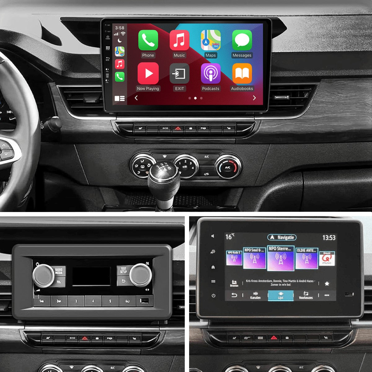 Nissan Townstar (vanaf 2022) – CarPlay-scherm 10 inch · RD-D040Q