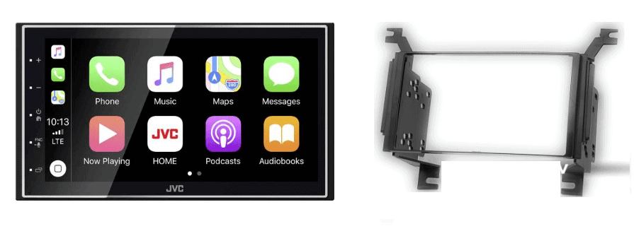 Hyundai Santa Fe (met navigatie) – JVCKenwood CarPlay-autoradio