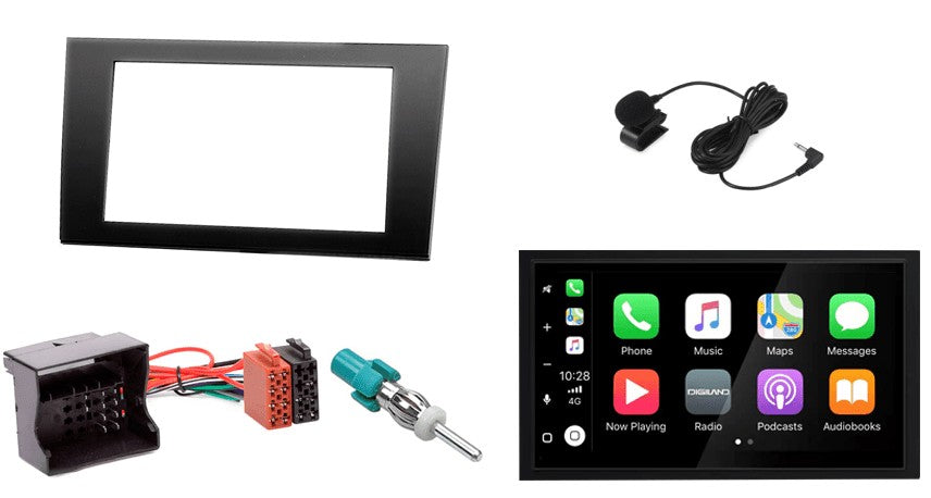 Audi A4 / Seat EXEO (2000–2008) – CarPlay-autoradio · RD-675DBT