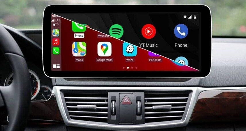 Mercedes-Benz E-Klasse (W212/S212) (2013–2016) – CarPlay-schermupgrade 12,3 inch
