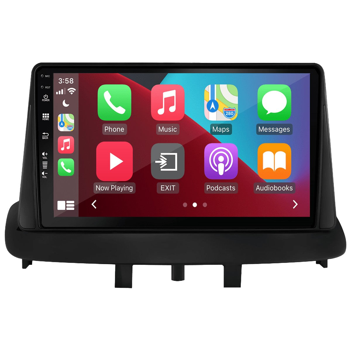 Renault Megane (2008–2014) – CarPlay-scherm 9 inch