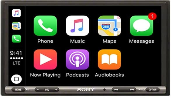Renault Trafic, Opel Vivaro & Fiat Talento (met navigatie) – Sony CarPlay-autoradio