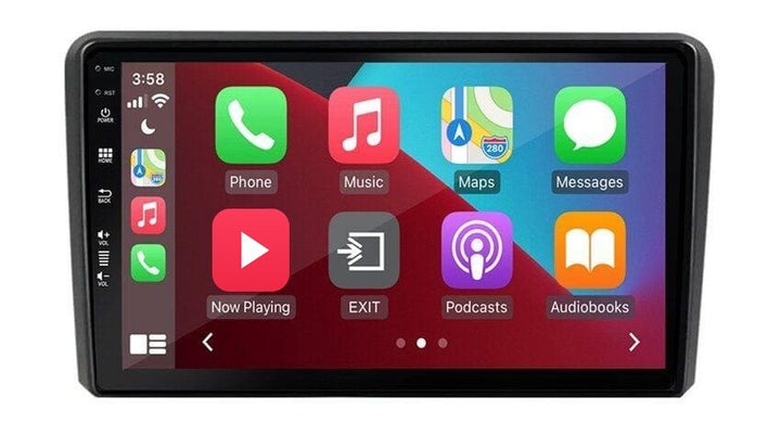 Audi A3 (2003–2012) – CarPlay-scherm 9 inch · DAB+ · RD-D040Q