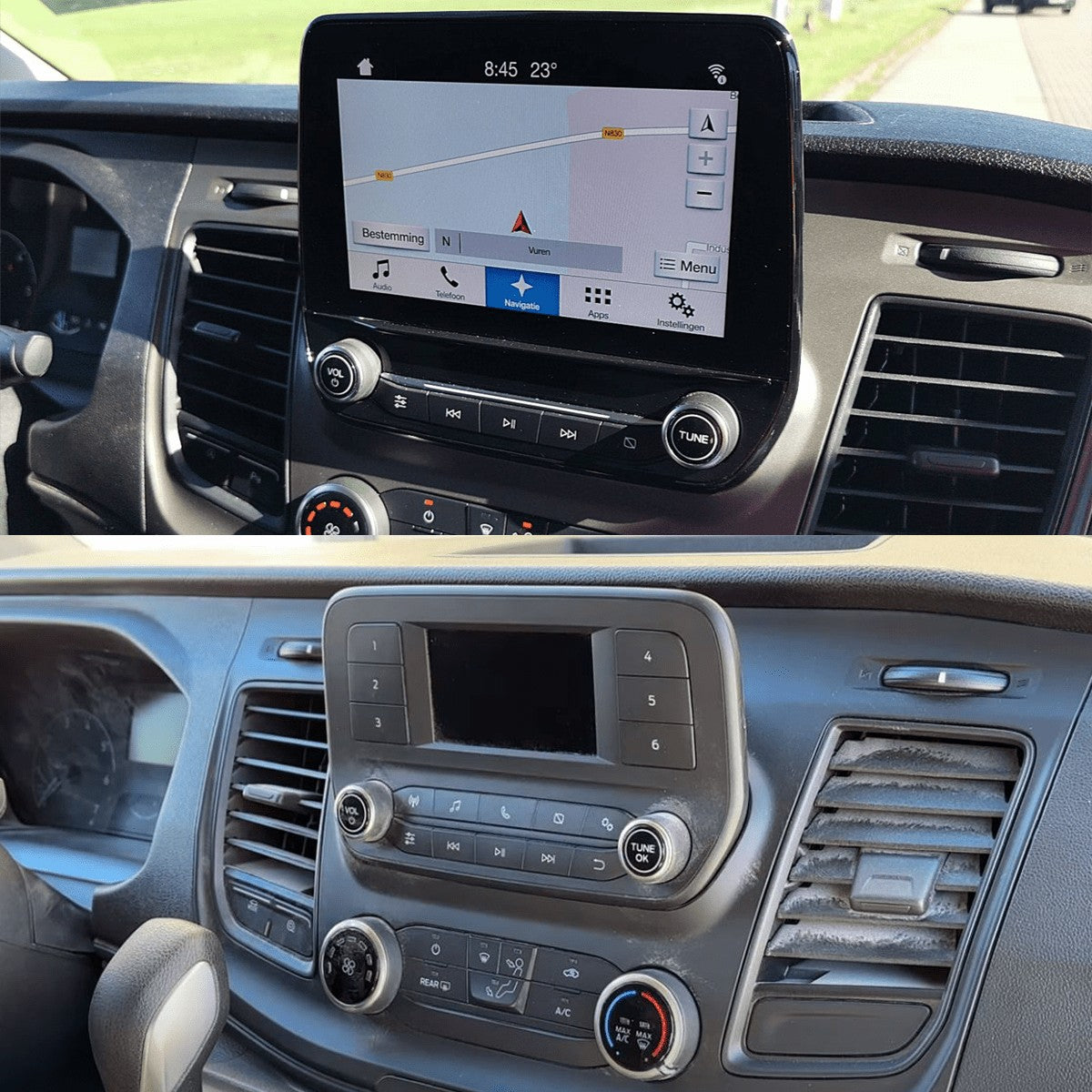 Ford Transit, Connect Custom (vanaf 2020) – CarPlay-scherm 10 inch