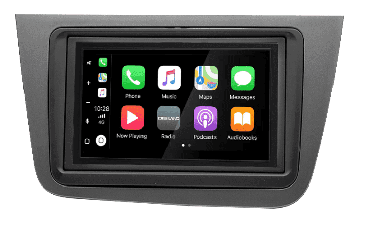 Seat Altea & Toledo – CarPlay-autoradio · DAB+ · RD-675DBT