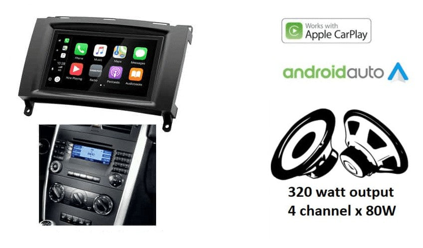 Mercedes-Benz Vito, Sprinter, Viano, A- & B-Klasse – CarPlay-autoradio · DAB+