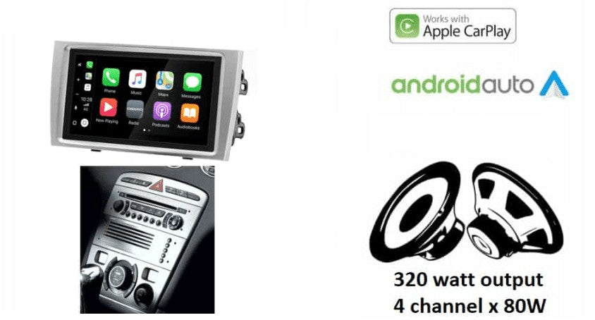 Peugeot 308 & 408 – CarPlay-autoradio · DAB+