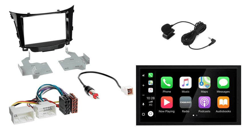 Hyundai i-30 (2012–2016) – CarPlay-autoradio · RD-675DBT