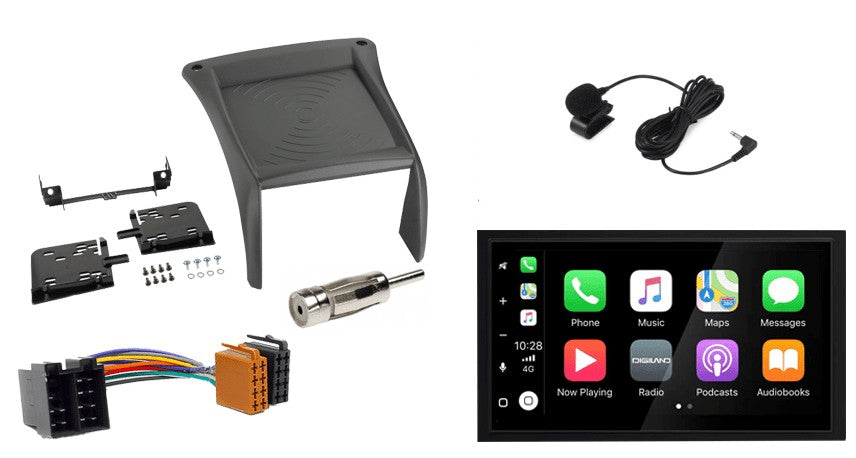 Fiat Ducato / Peugeot Boxer / Citroën Jumper (2002–2006) – CarPlay-autoradio · RD-675DBT