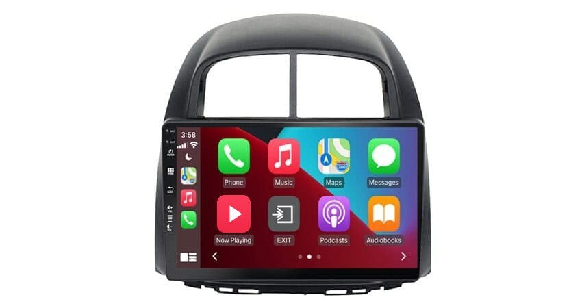 Toyota Passo, Daihatsu Boon & Sirion (2004–2011) – CarPlay-scherm 10 inch · DAB+ · RD-D040Q